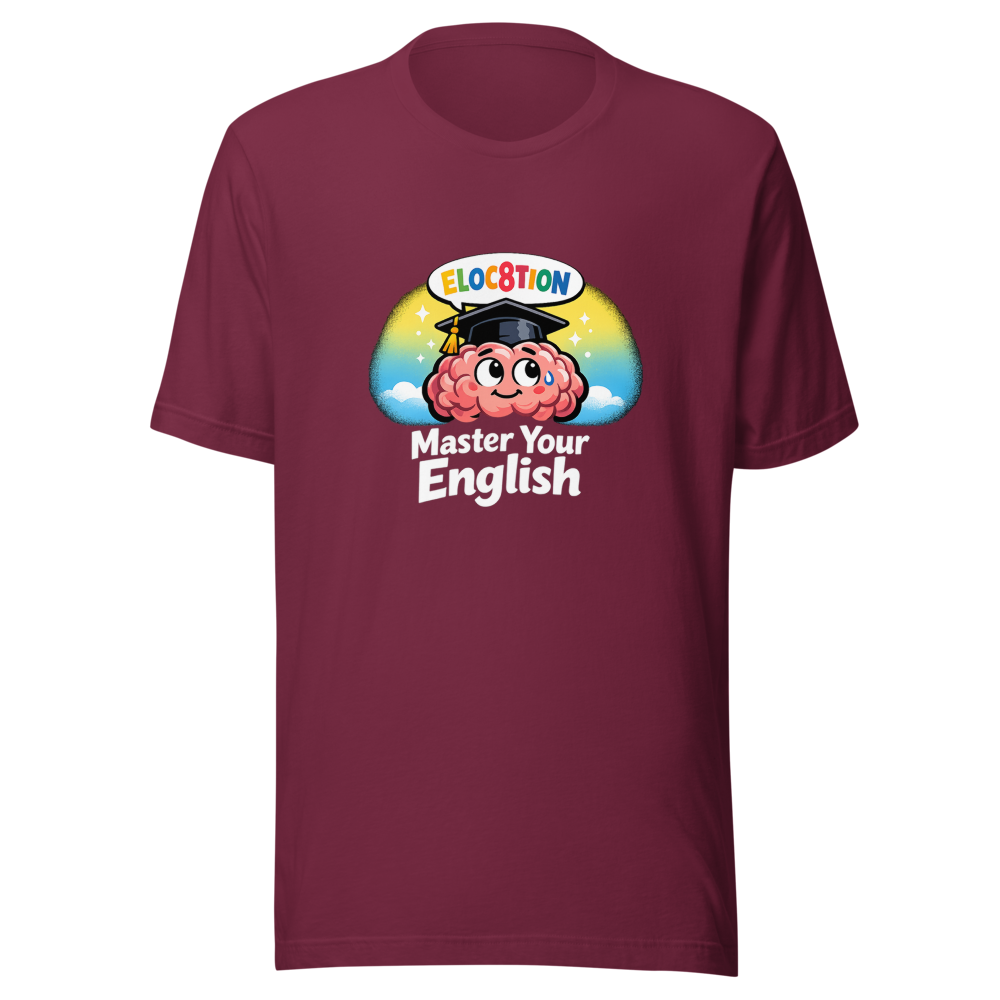 Master Your English Skills Tee - Image 6