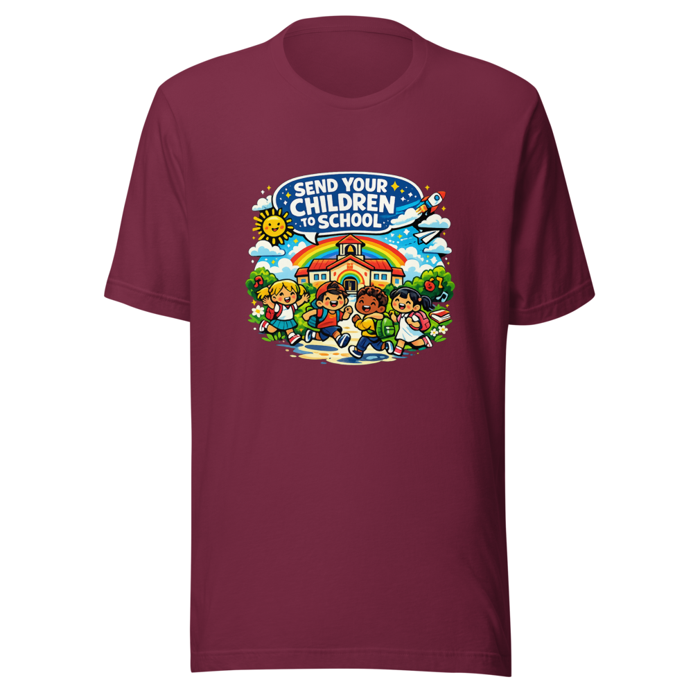 Send Your Kids to School Tee - Homeschool Humor - Image 6