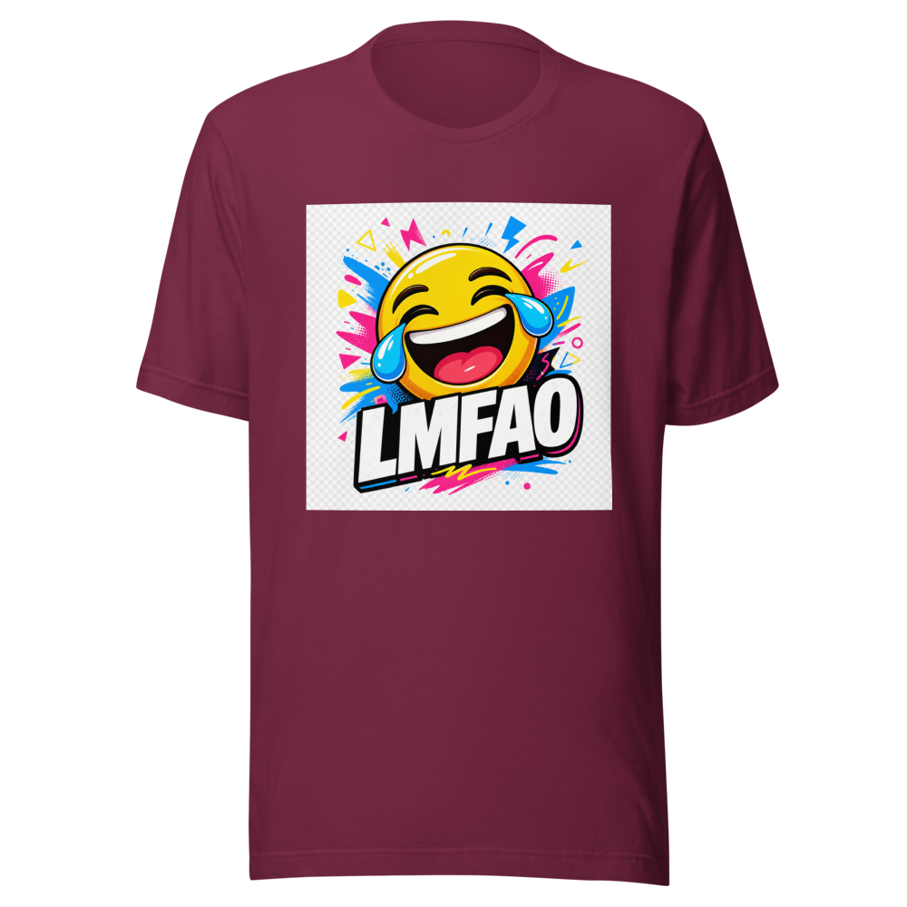 Tofuriin Laughing Out Loud Meme T-Shirt - Image 6