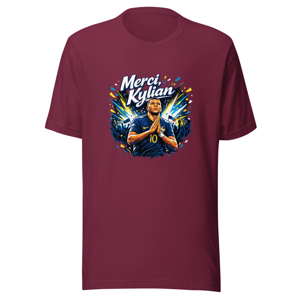 Mbappé's Heartfelt Moment: France's Hero Tee - Image 6