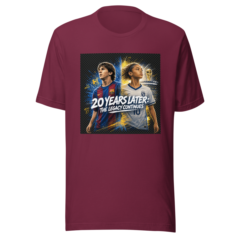 Messi's Future FC Barcelona vs. Argentina T-Shirt - Image 6