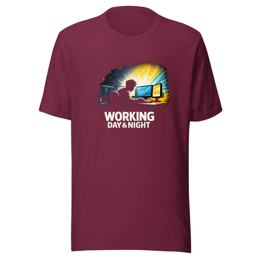 Bro Working Day & Night Twilight Tee - Image 6