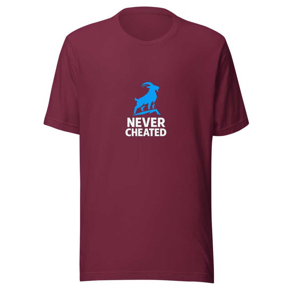 Never Cheated GOAT T-Shirt: Won & Lost - Image 6