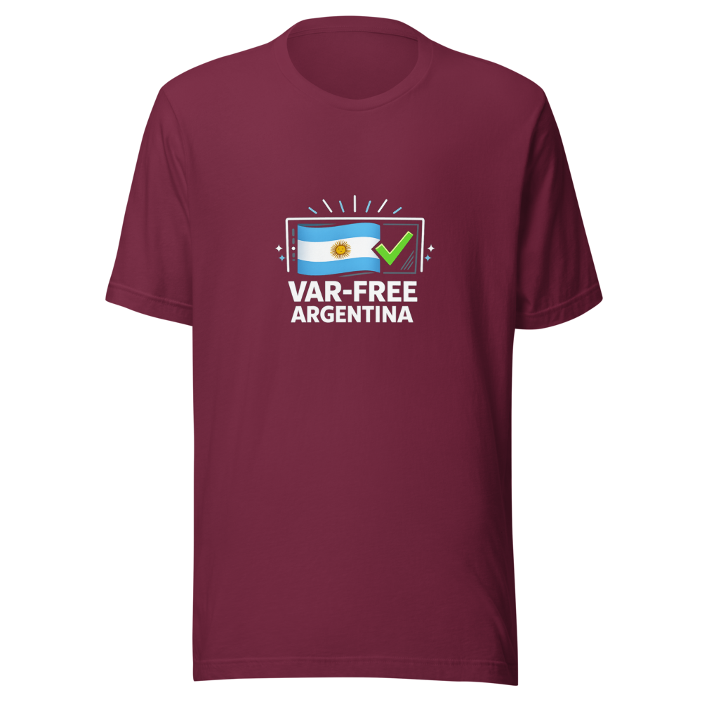VAR-Free Argentina: The Unseen Advantage Tee - Image 6