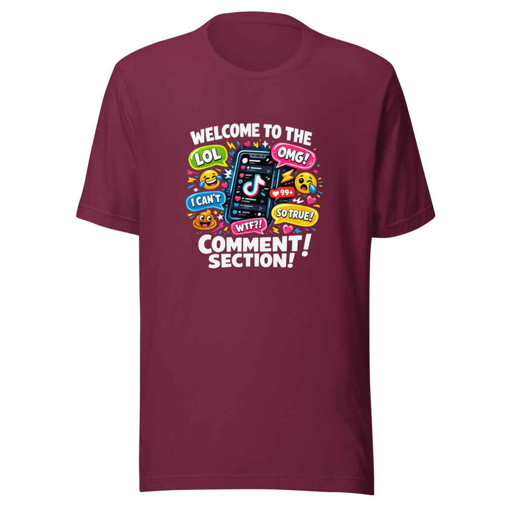 Funny TikTok Comments Tee - Viral Humor - Image 6
