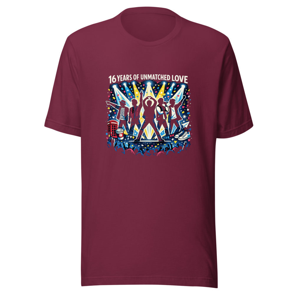 16 Years of One Direction Fan T-Shirt - Image 6