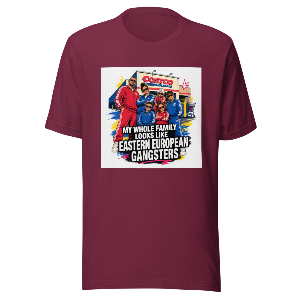 Costco Tracksuit Family Glow Up T-Shirt - Image 6