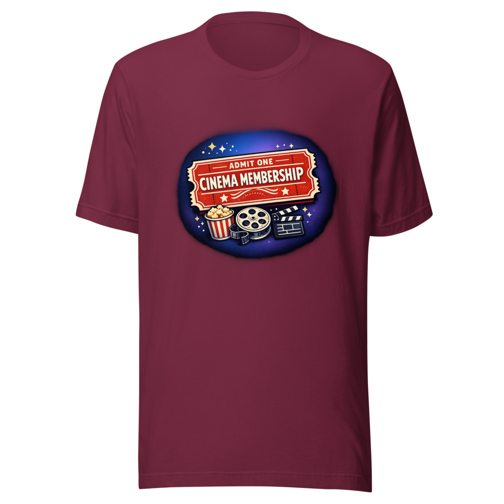 Cinema Membership Tee - Movie Lover's Dream - Image 6