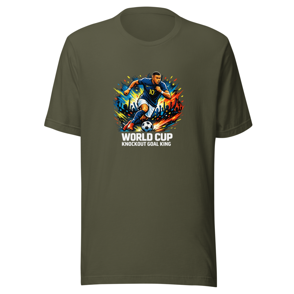 Mbappé: World Cup Knockout Goal King Tee - Image 10