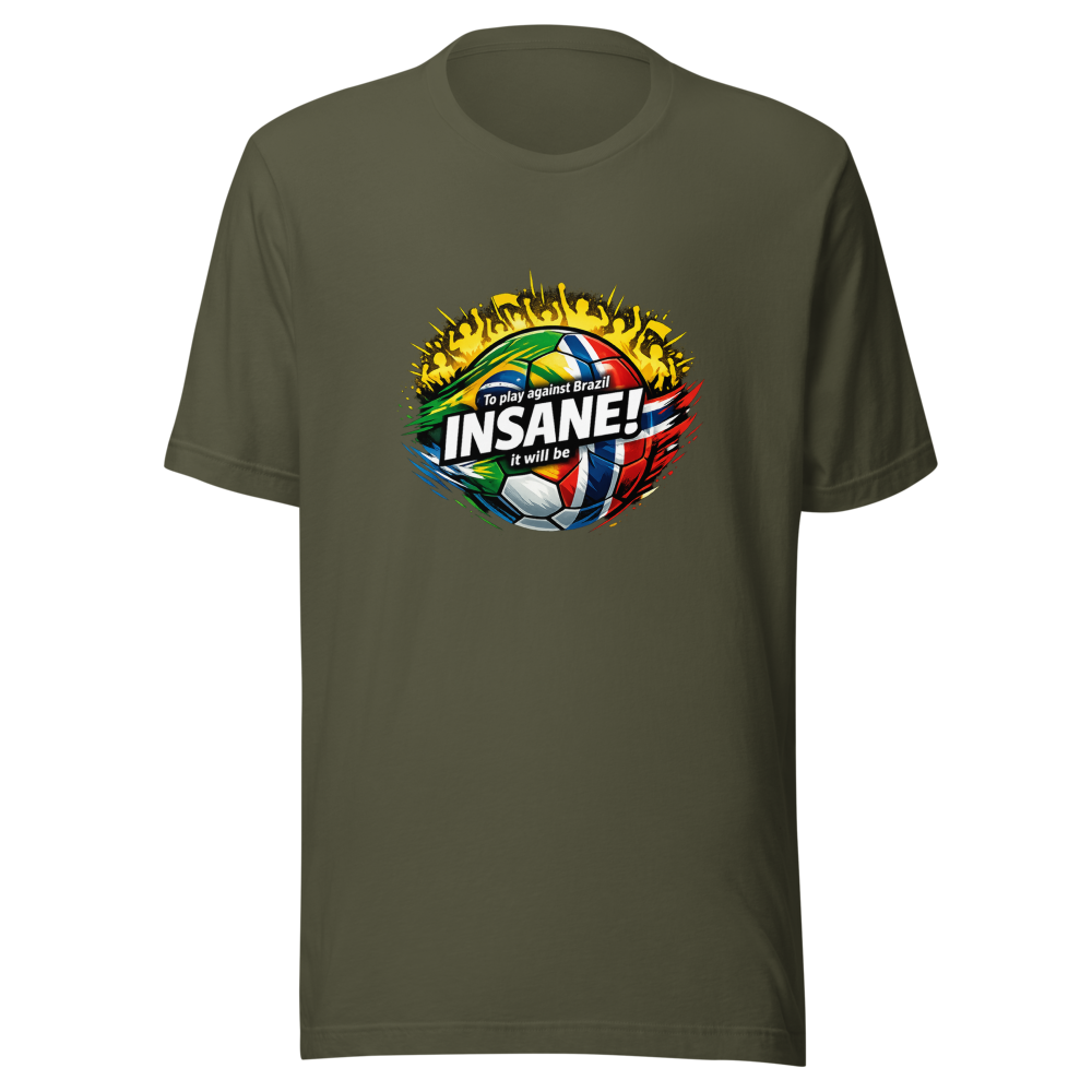 Haaland's Brazil Match "Insane" Soccer Tee - Image 10