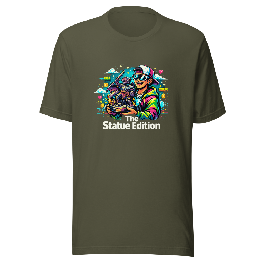 Retro Gamer Statue Edition Premium Tee - Image 10