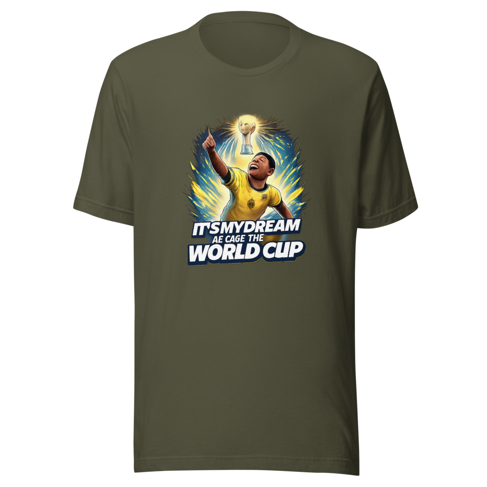 Endrick's World Cup Dream Tee: Future Football Legend - Image 10