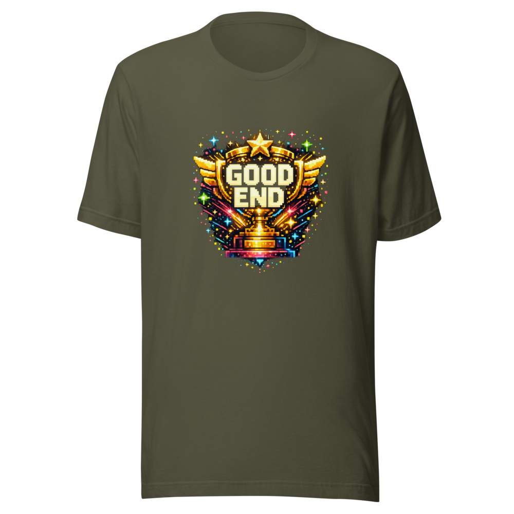 Good End Retro Gaming Achievement Tee - Image 10
