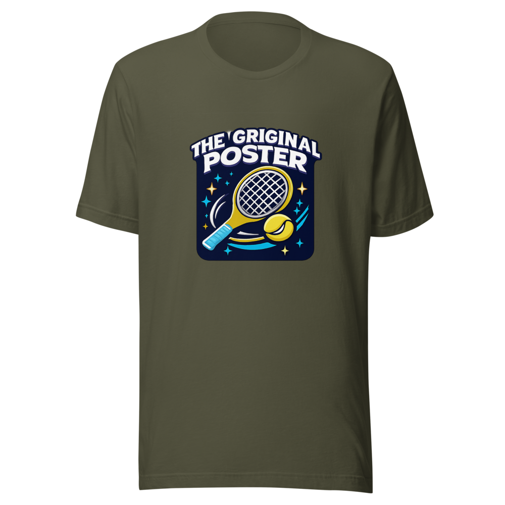 The Original Poster Tennis Dad Hat Vibe T-Shirt - Image 10