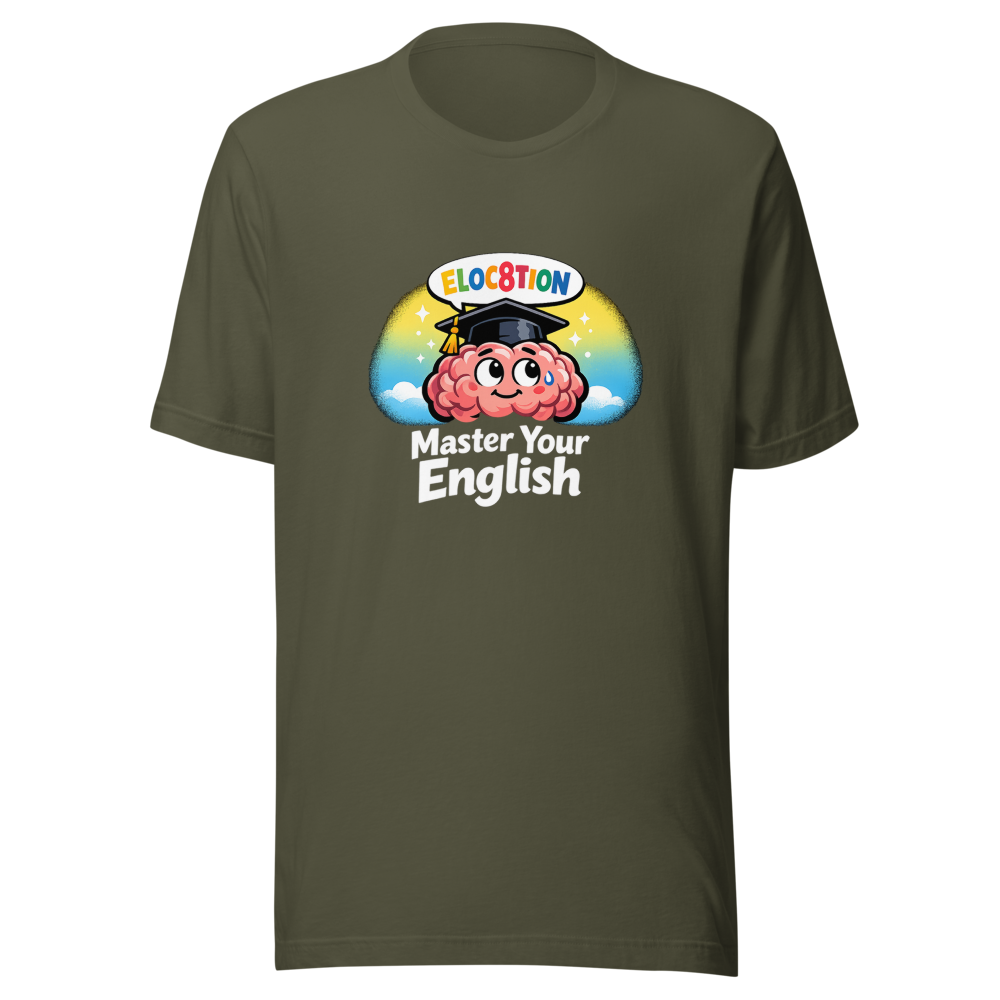 Master Your English Skills Tee - Image 10