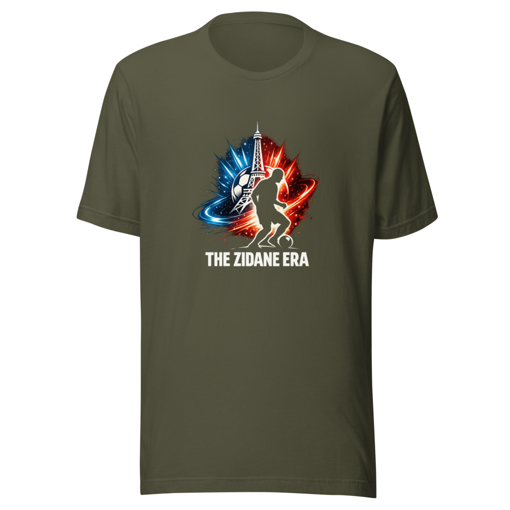 Zidane Era Begins France Football T-Shirt - Image 9