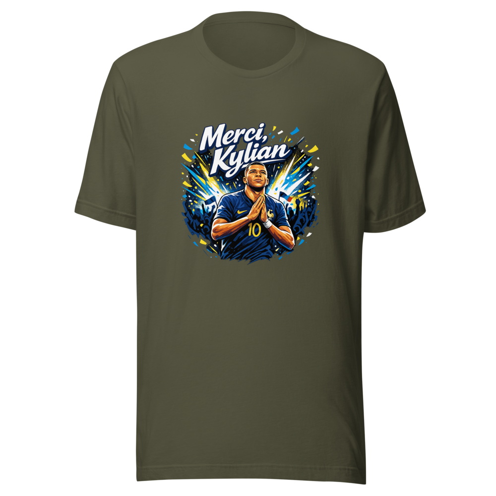 Mbappé's Heartfelt Moment: France's Hero Tee - Image 10