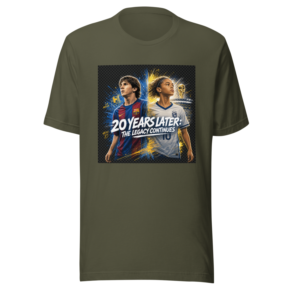 Messi's Future FC Barcelona vs. Argentina T-Shirt - Image 10