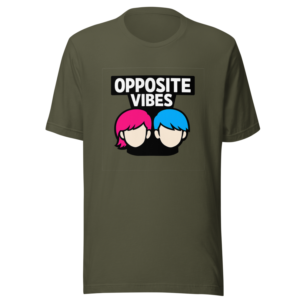 Hair Color Opposite Vibes Tee - Image 10