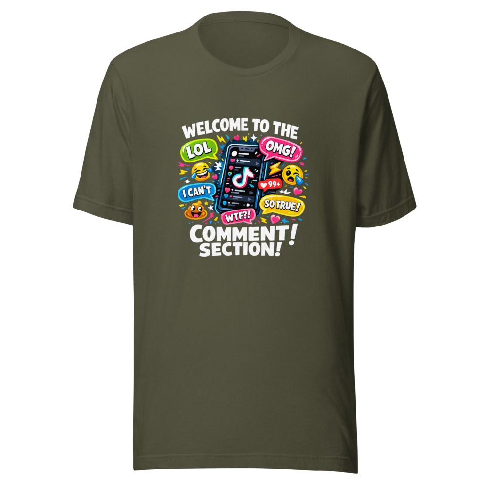 Funny TikTok Comments Tee - Viral Humor - Image 10