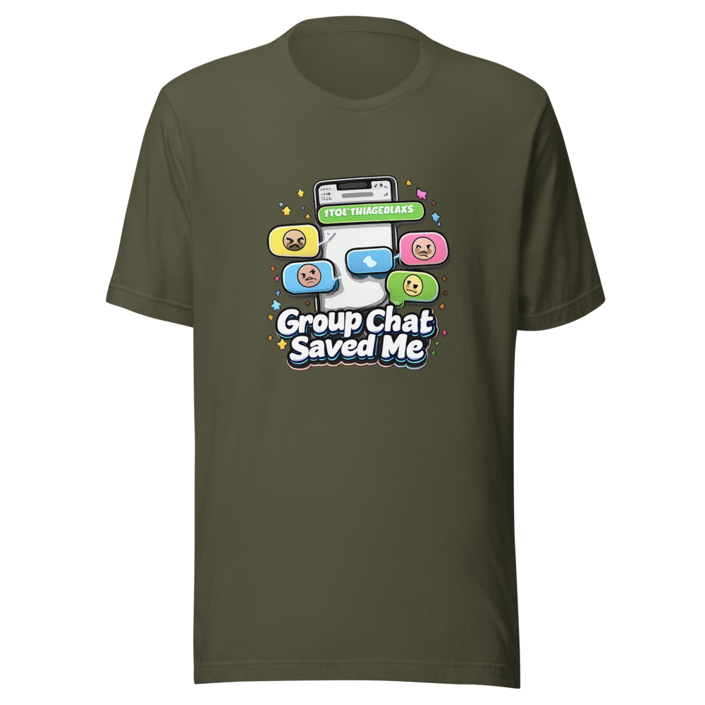 Unknown Number Text Group Chat Reply Ideas T-Shirt - Image 10