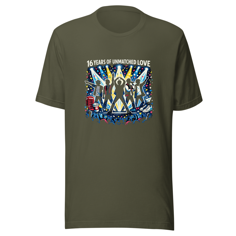 16 Years of One Direction Fan T-Shirt - Image 10