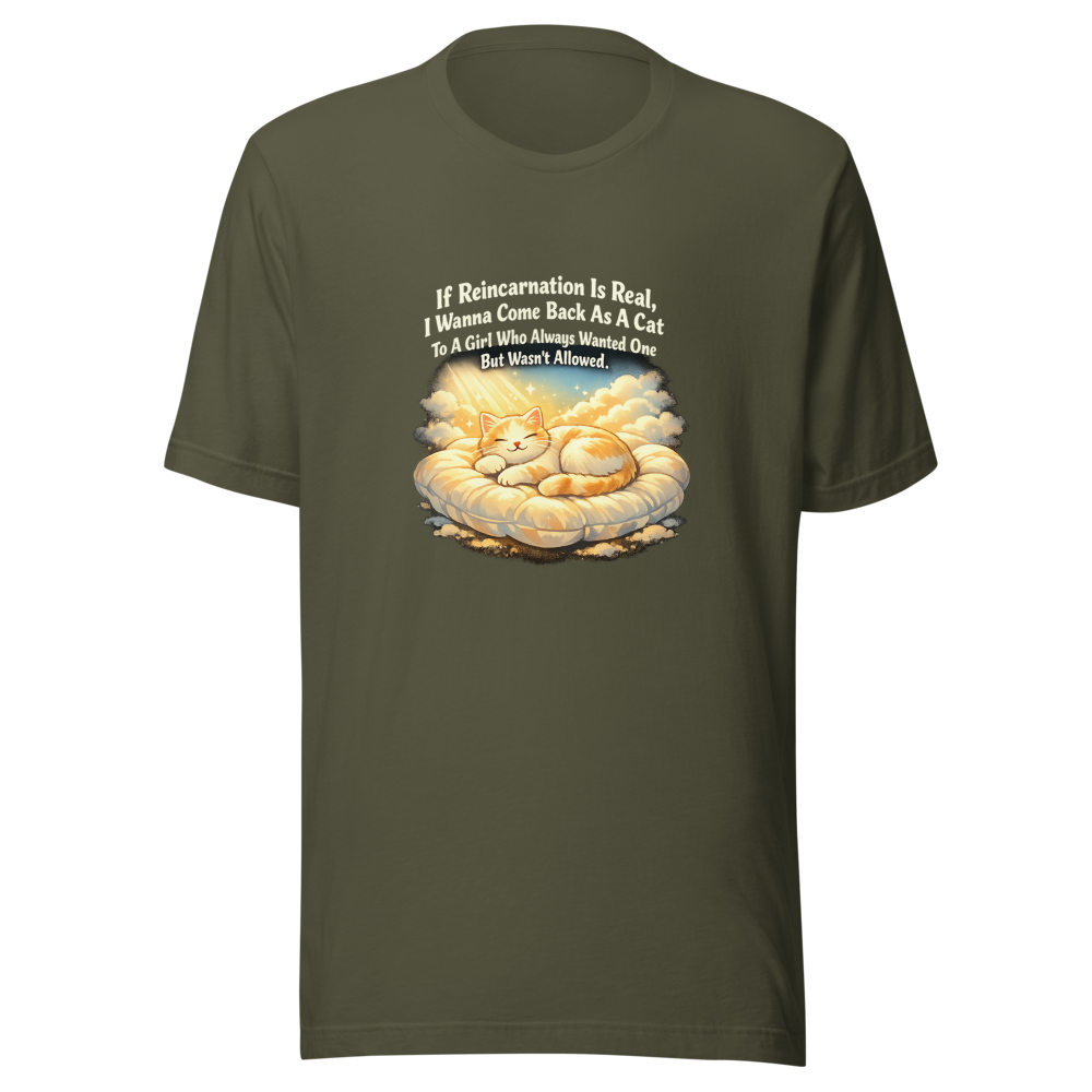 Cat Reincarnation Dream Tee - Image 10