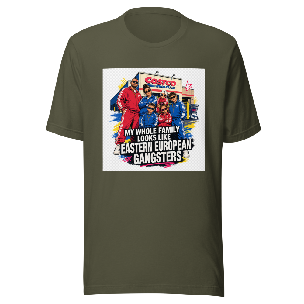 Costco Tracksuit Family Glow Up T-Shirt - Image 10