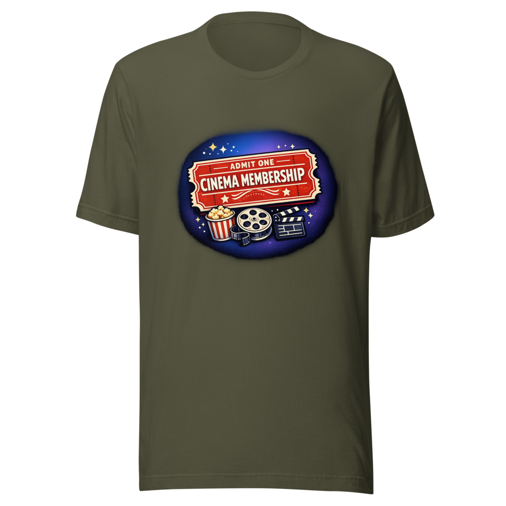 Cinema Membership Tee - Movie Lover's Dream - Image 10