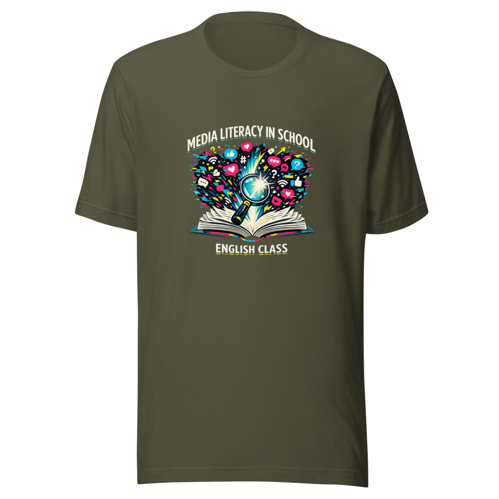 Media Literacy in Schools English Class Tee - Image 10