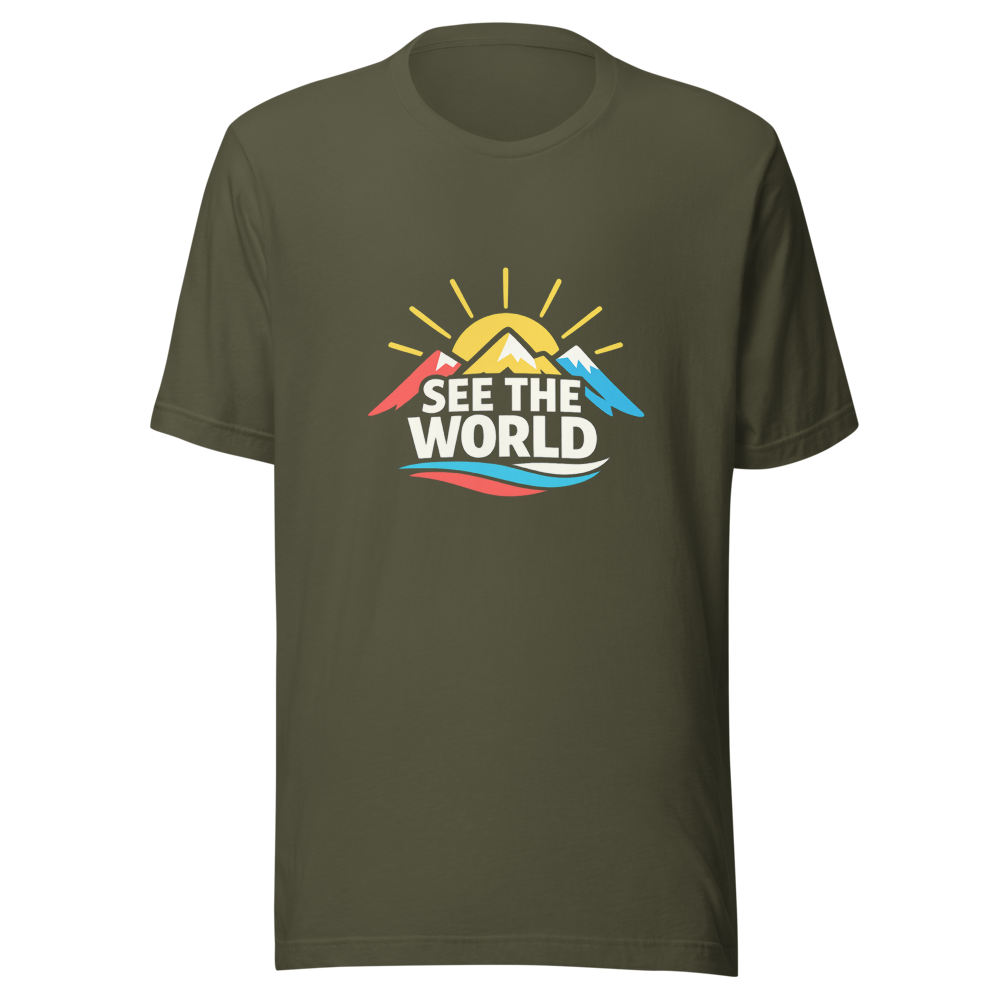 Climb Your Mountain: See the World Tee - Image 10