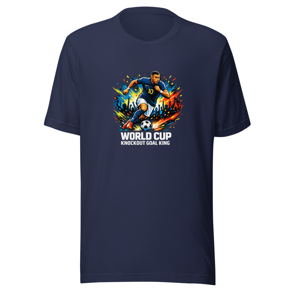 Mbappé: World Cup Knockout Goal King Tee - Image 4