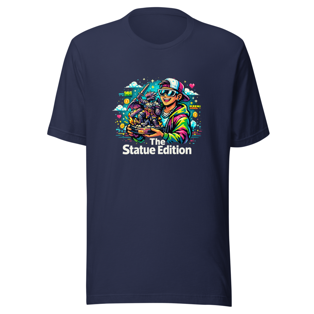 Retro Gamer Statue Edition Premium Tee - Image 4