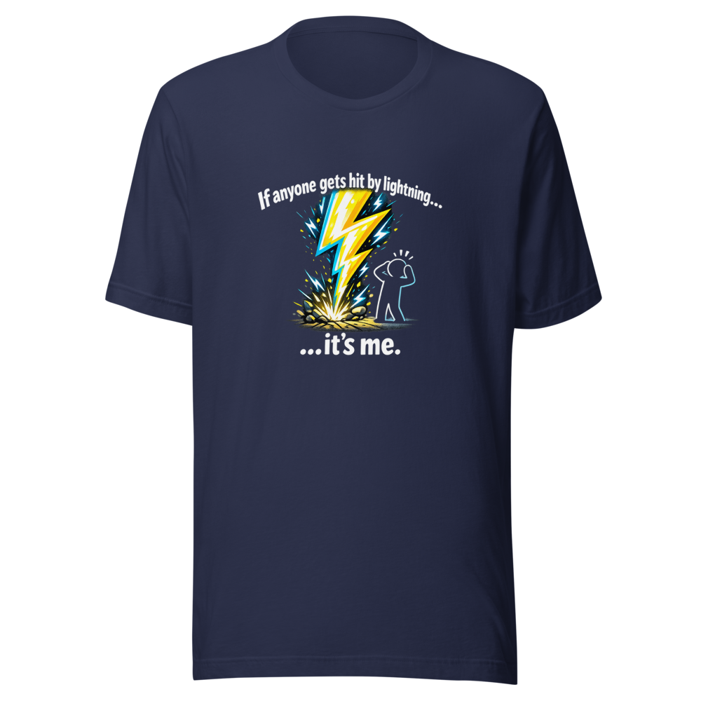 Shockingly Lucky Lightning Strike Tee - Image 4