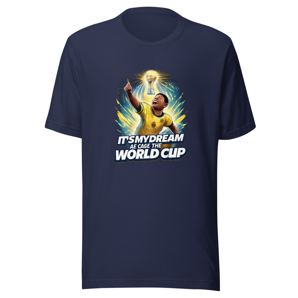 Endrick's World Cup Dream Tee: Future Football Legend - Image 4