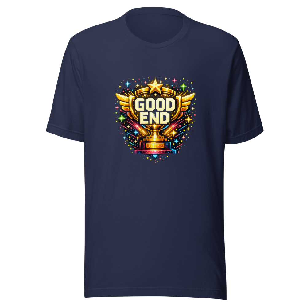 Good End Retro Gaming Achievement Tee - Image 4