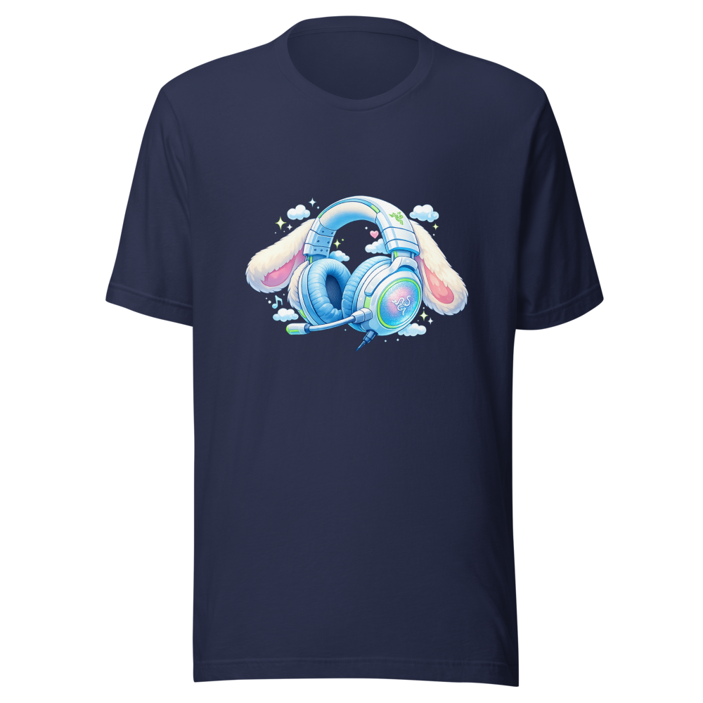 Razer Cinnamoroll Puppy Ears Gaming Headset Tee - Image 4