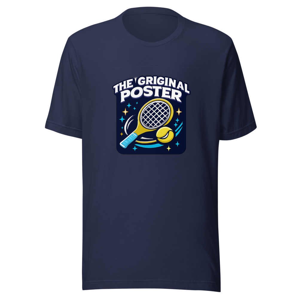 The Original Poster Tennis Dad Hat Vibe T-Shirt - Image 4