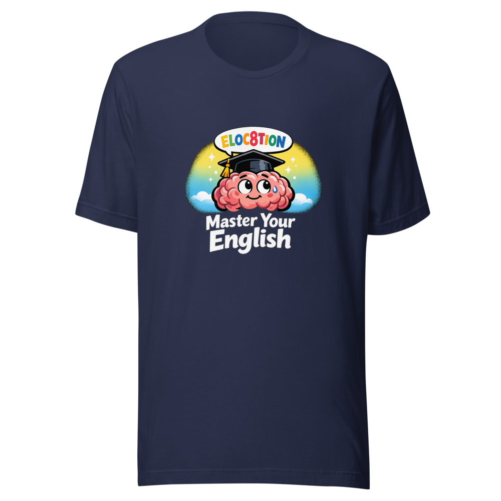 Master Your English Skills Tee - Image 4