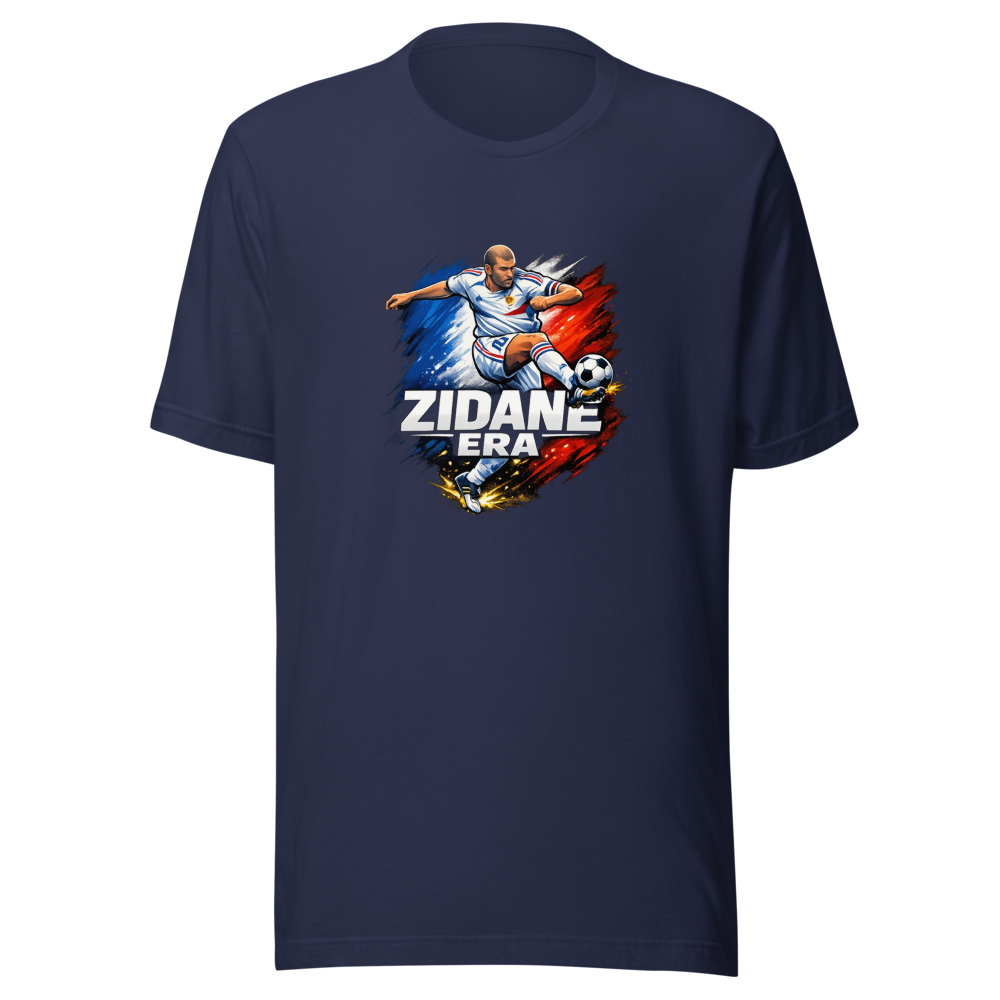 Zidane Era France Football T-Shirt - Image 4