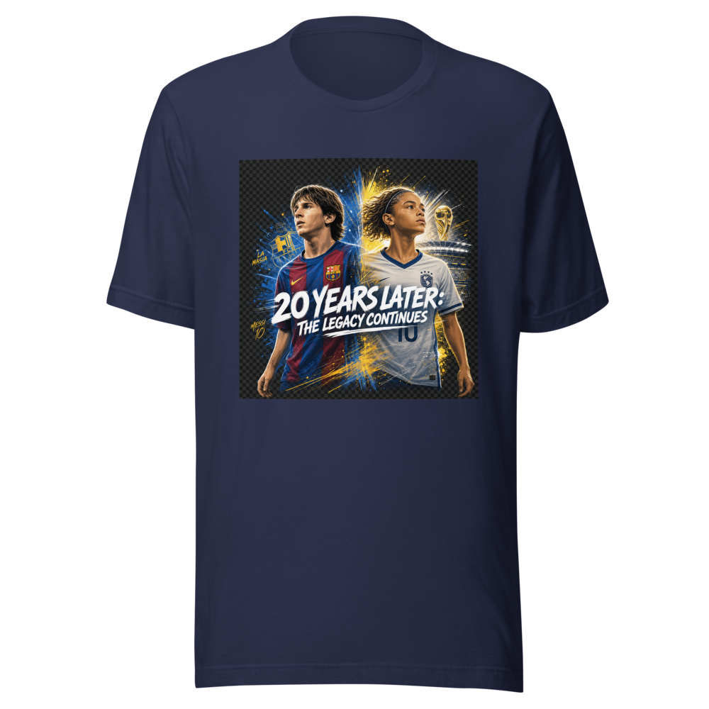 Messi's Future FC Barcelona vs. Argentina T-Shirt - Image 4