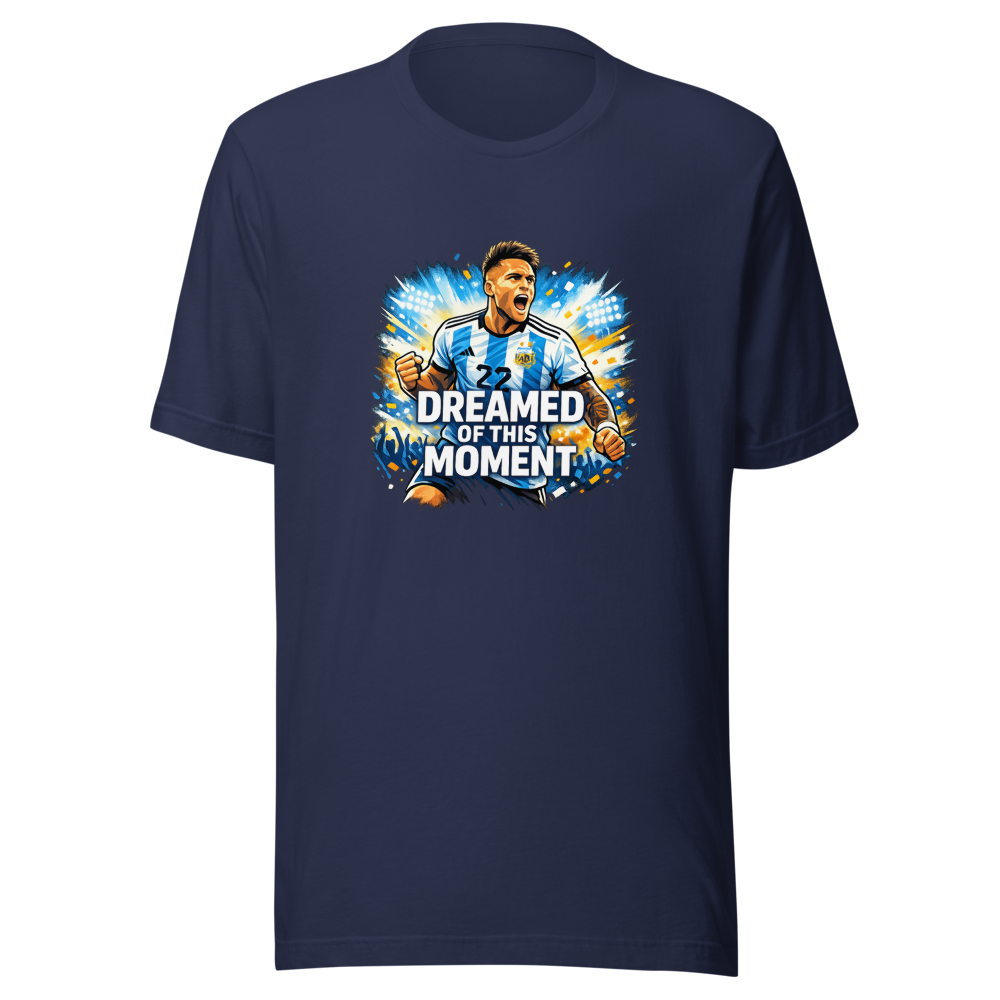 Lautaro's Dream Come True Argentina Football Tee - Image 4