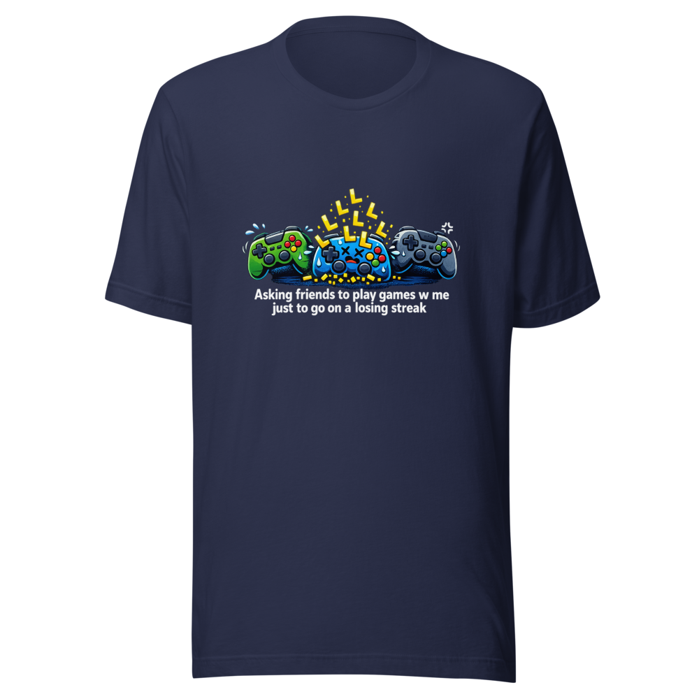 Losing Streak Gaming Buddy T-Shirt - Image 4
