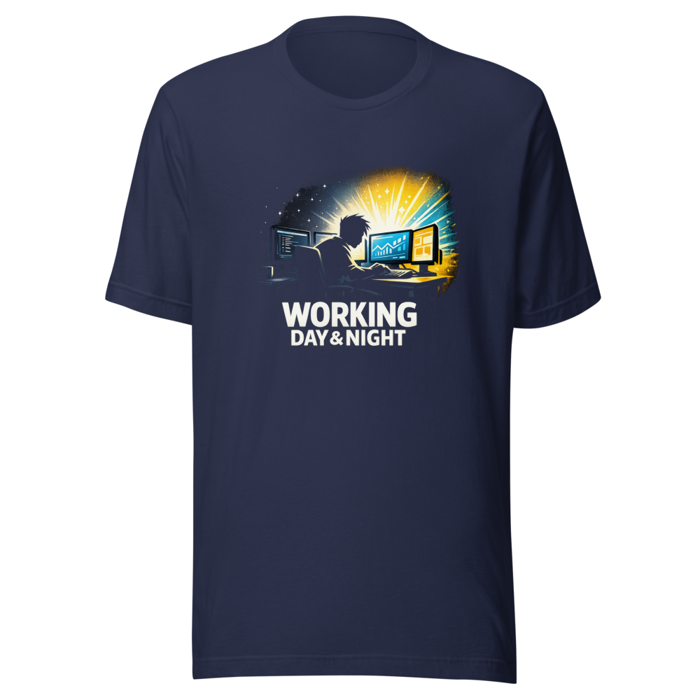 Bro Working Day & Night Twilight Tee - Image 4