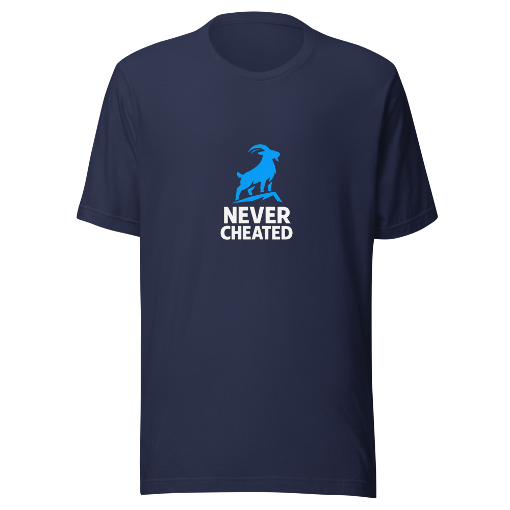 Never Cheated GOAT T-Shirt: Won & Lost - Image 4