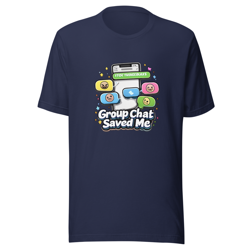 Unknown Number Text Group Chat Reply Ideas T-Shirt - Image 4