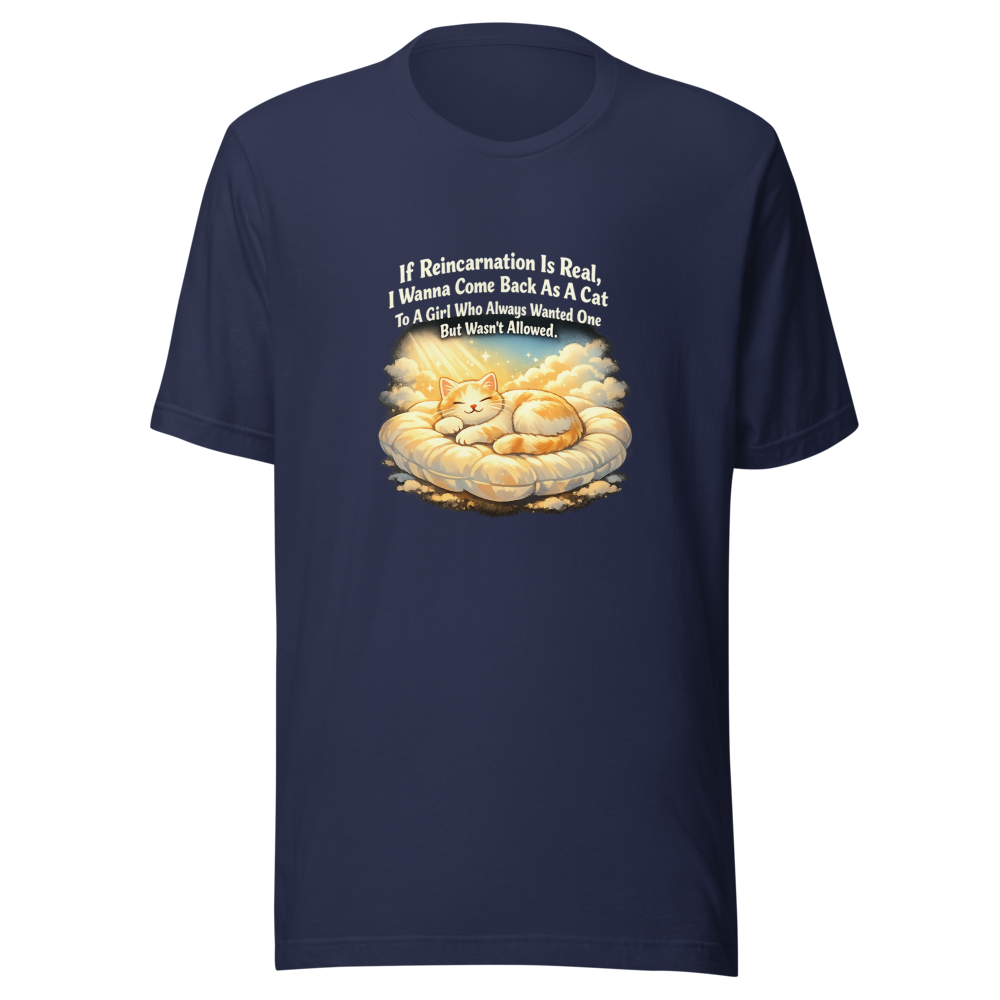 Cat Reincarnation Dream Tee - Image 4