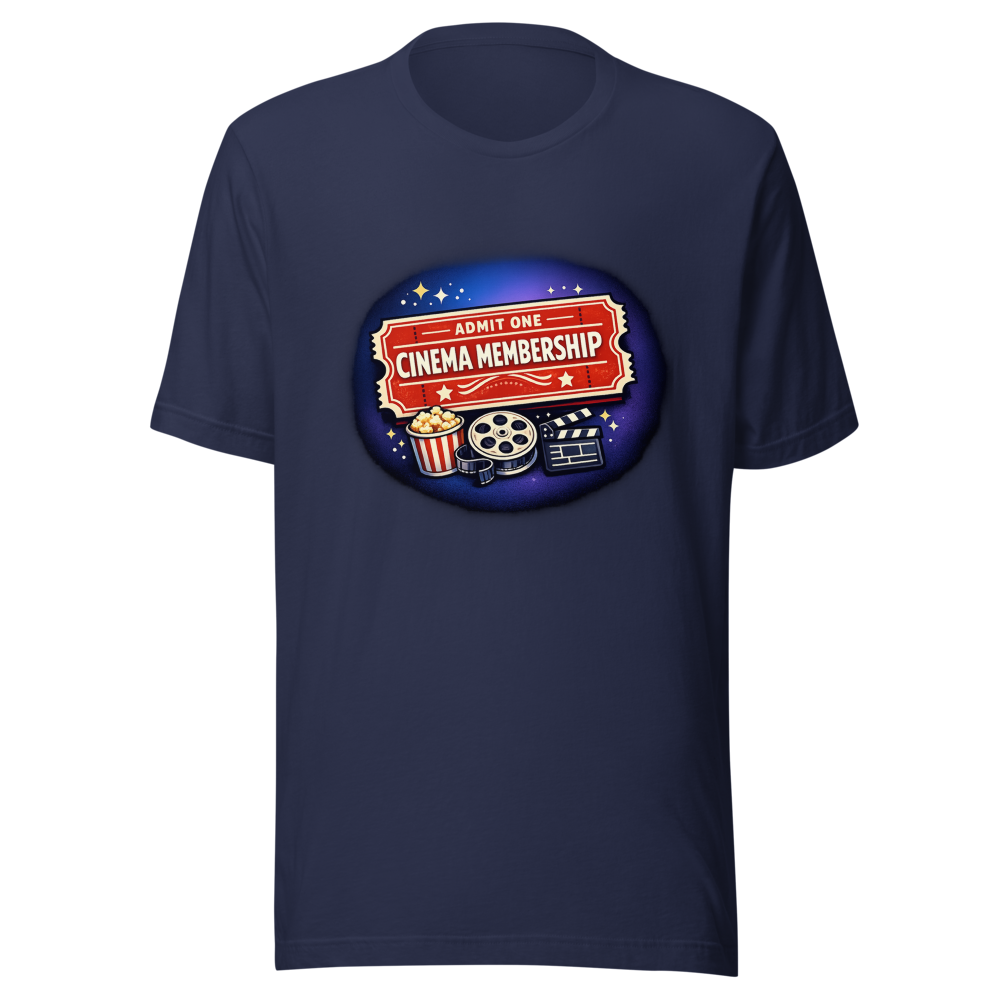 Cinema Membership Tee - Movie Lover's Dream - Image 4