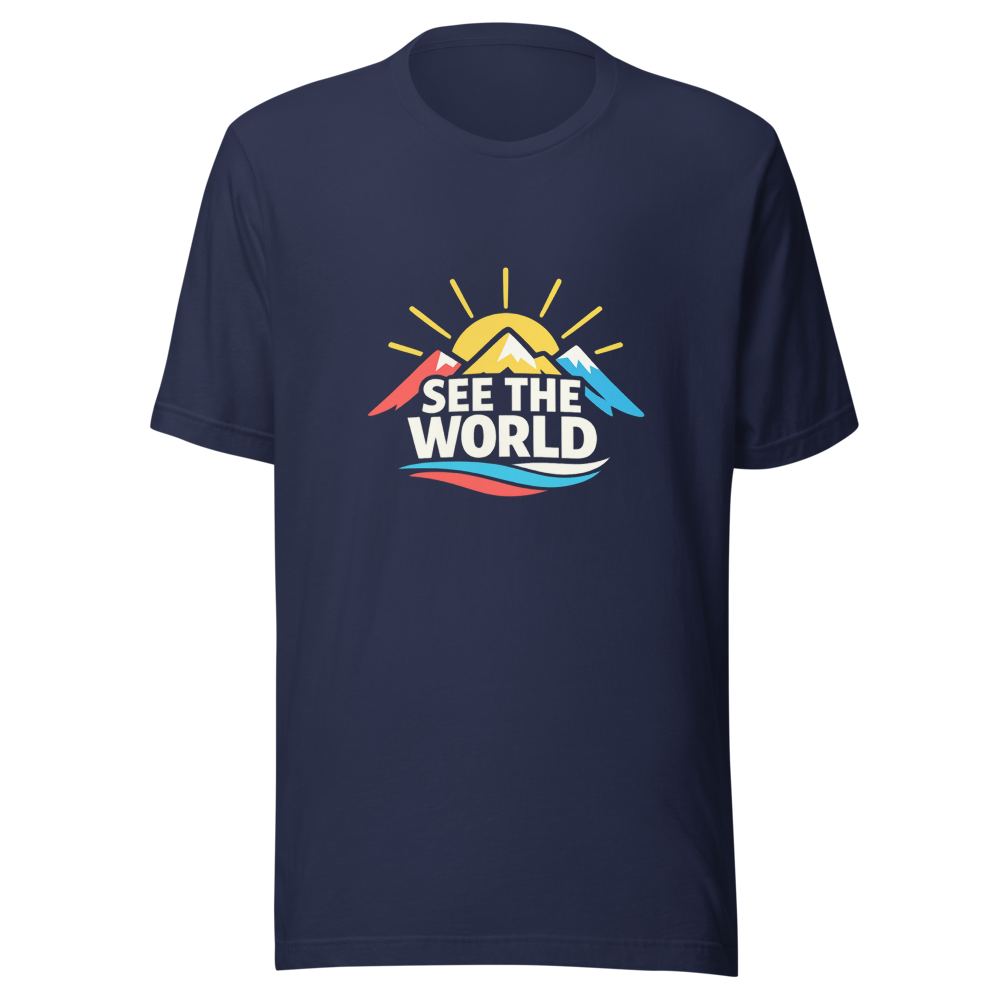 Climb Your Mountain: See the World Tee - Image 4