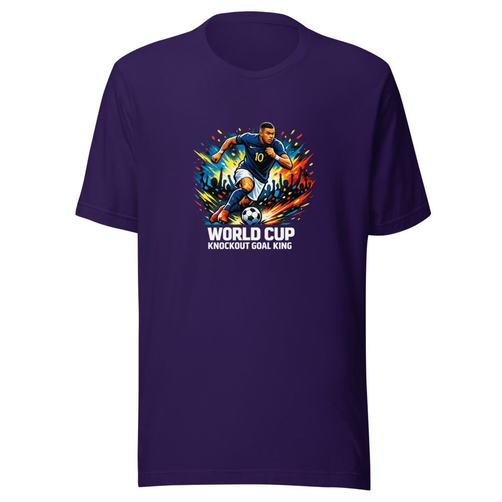 Mbappé: World Cup Knockout Goal King Tee - Image 3